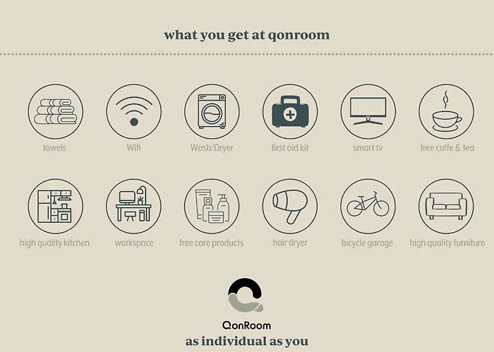 Daire Qonroom - As Individual As - Kaiserstrasse Minden (North Rhine-Westphalia)